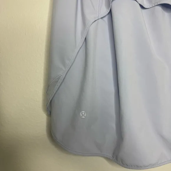 Lululemon Pastel Blue Long Hotty Hot High-Rise Skirt