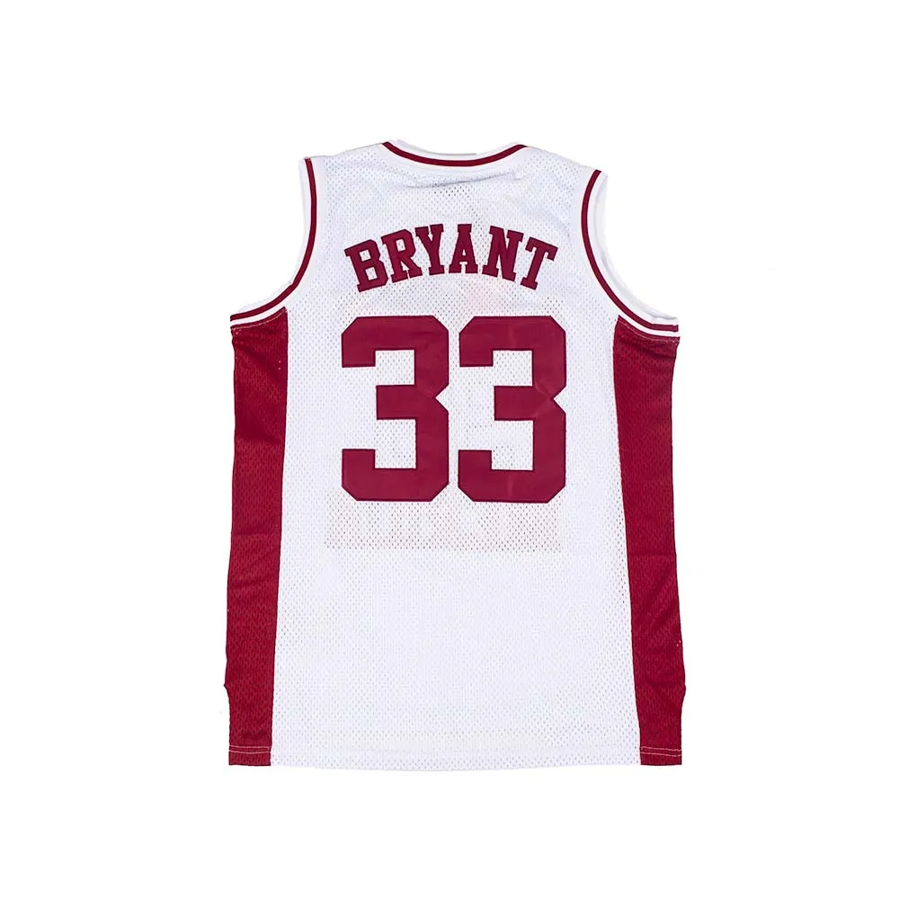 MAMBA WHITE HIGH SCHOOL BASKETBALL JERSEY WHITE