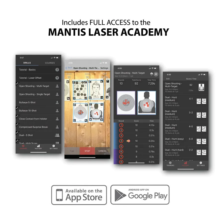 Mantis Laser Academy Training Kit Standard - 9mm