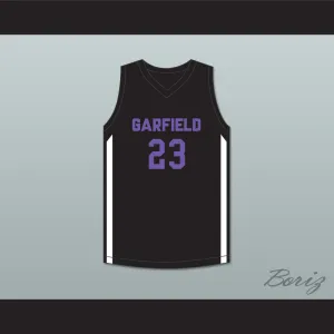 MarJon Beauchamp 23 Garfield High School Bulldogs Black Basketball Jersey 2