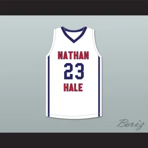 MarJon Beauchamp 23 Nathan Hale High School Raiders White Basketball Jersey 2
