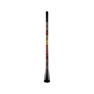 MEINL Percussion SDDG2-BK S-Shape Synthetic Didgeridoo, Black