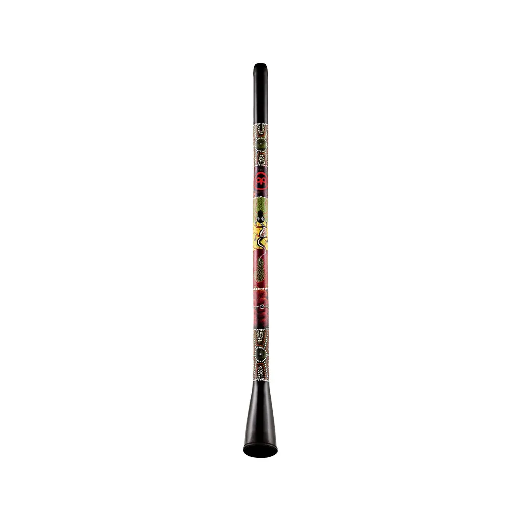 MEINL Percussion SDDG2-BK S-Shape Synthetic Didgeridoo, Black