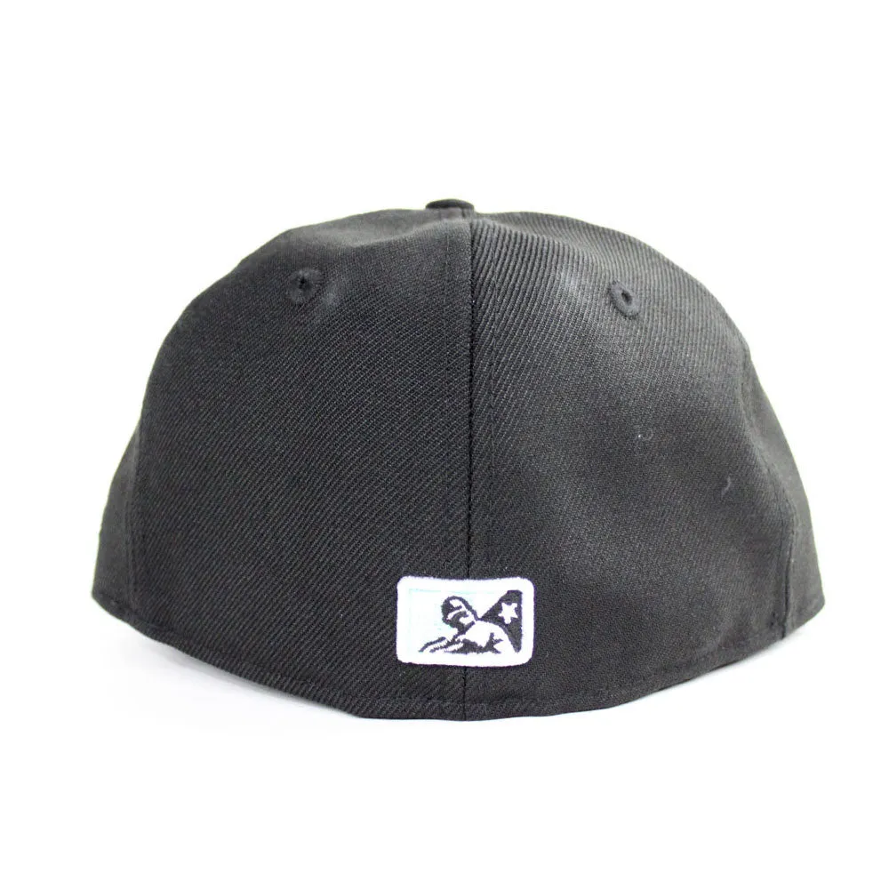 Memphis Chicks New Era 59fifty Fitted Hat (Air Jordan Retro 13 Black Mint Gray Under Brim)