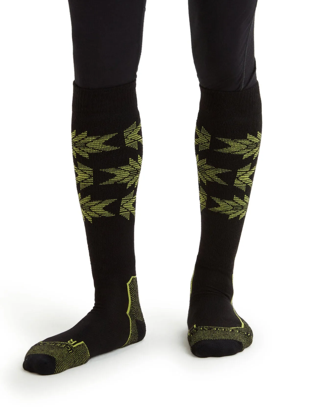 Men's Merino Ski  Light Over the Calf Socks Ski Heritage