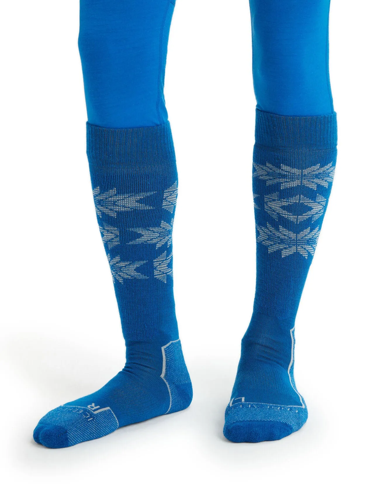 Men's Merino Ski  Light Over the Calf Socks Ski Heritage