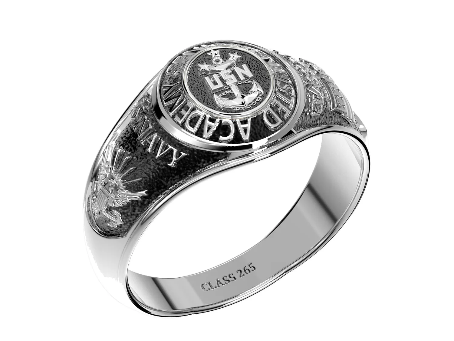 Men's or Ladies Customizable Senior Enlisted Academy Class Ring CPO1893