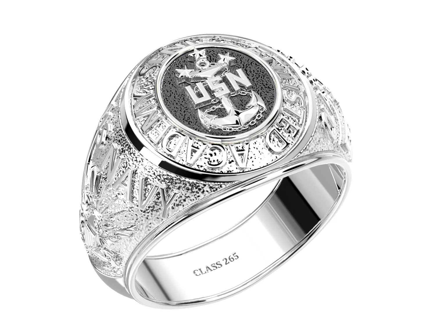 Men's or Ladies Customizable Senior Enlisted Academy Class Ring CPO1893