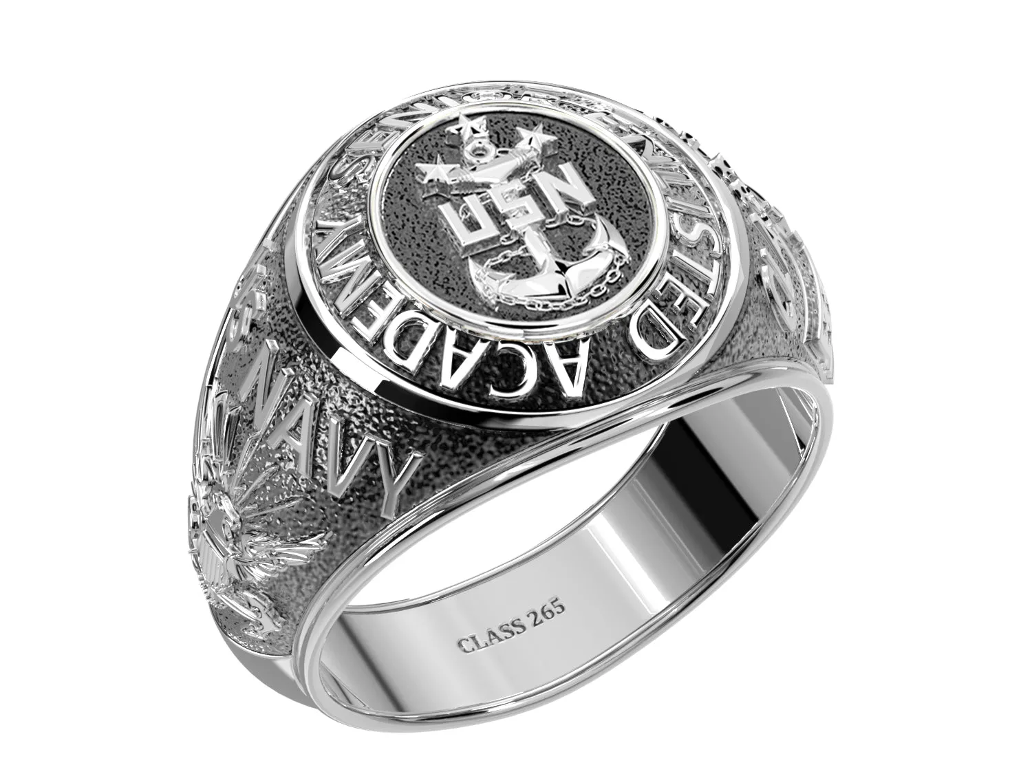 Men's or Ladies Customizable Senior Enlisted Academy Class Ring CPO1893