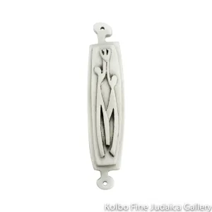 Mezuzah, Couple Design in Pewter