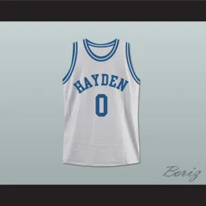 Mike O'Donnell 0 Hayden Warriors High School Basketball Jersey