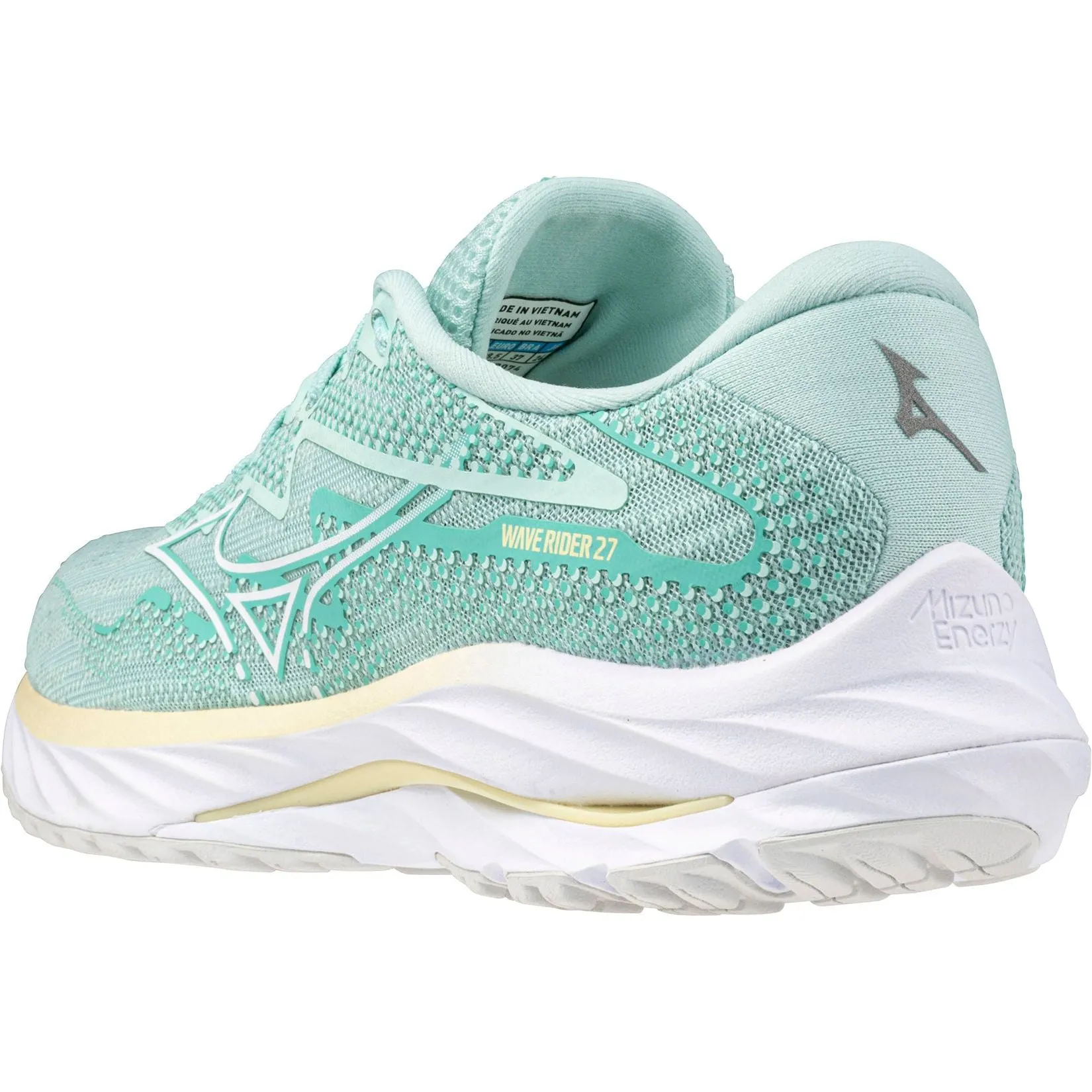 Mizuno Wave Rider 27 Womens Running Shoes - Green