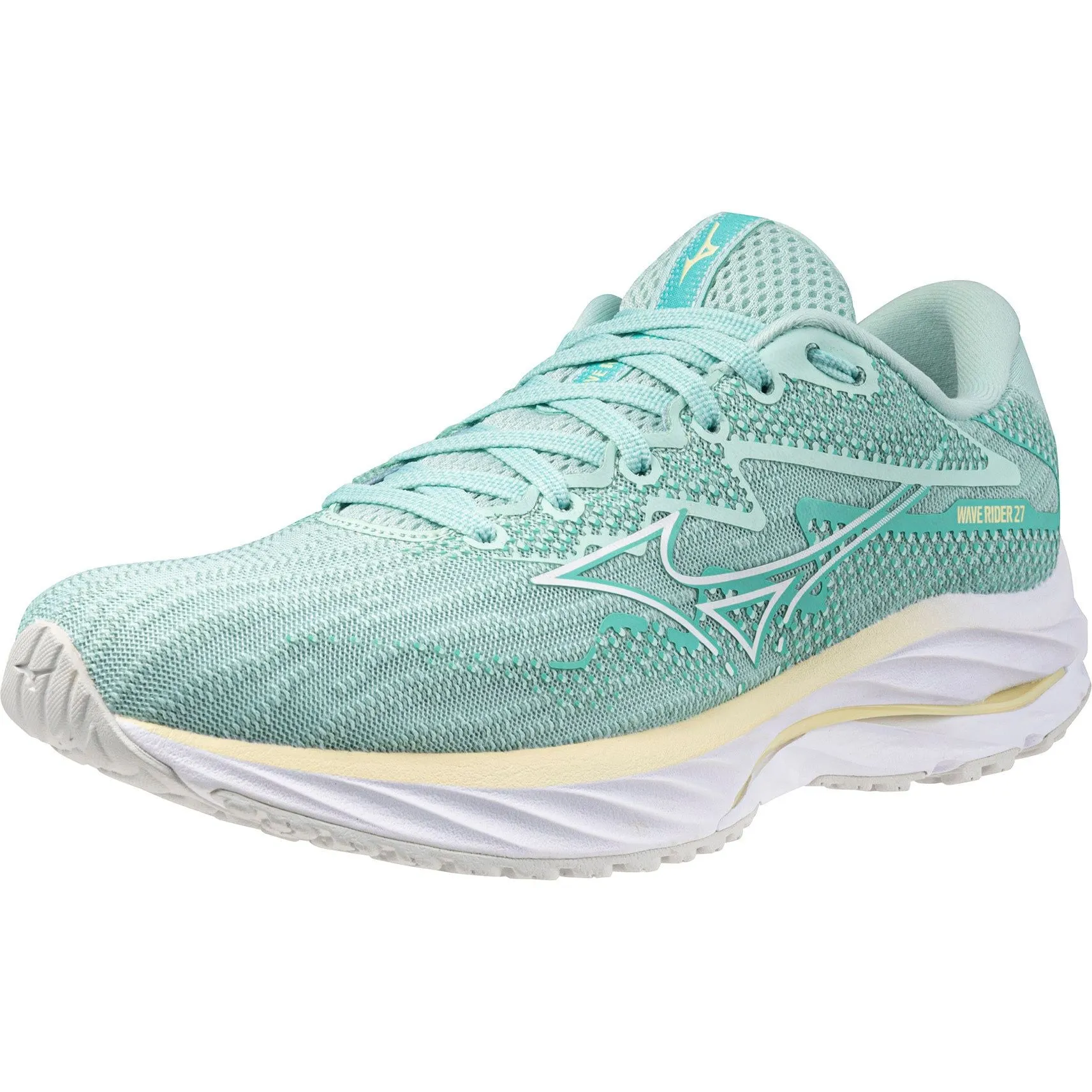 Mizuno Wave Rider 27 Womens Running Shoes - Green