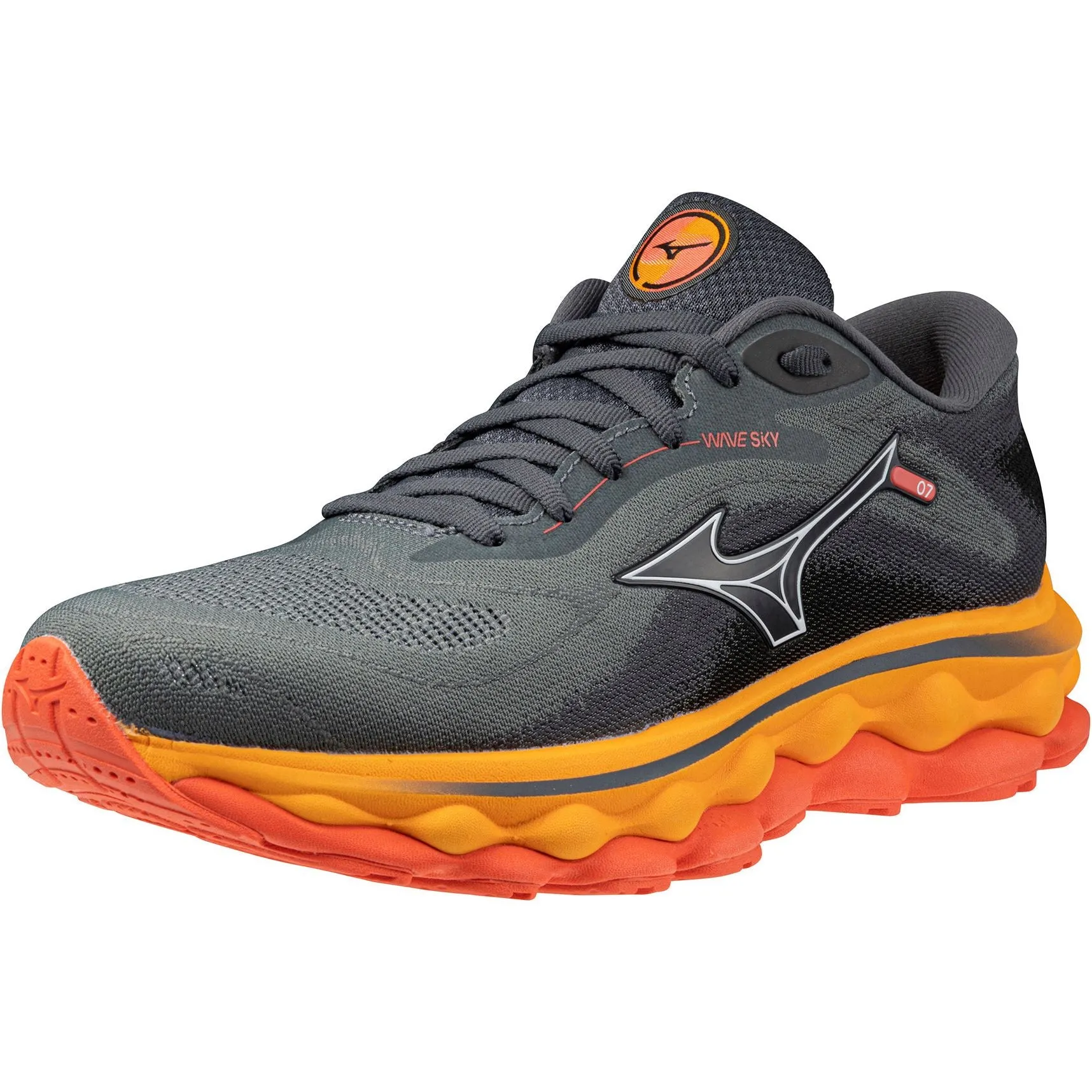Mizuno Wave Sky 7 Womens Running Shoes - Grey