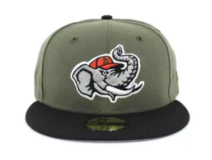 Modesto Athletics New Era 59FIFTY Fitted Hat (Air Jordan Retro 8 Gray Under Brim)