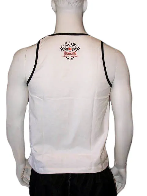 Morgan Dragon Training Singlet | White