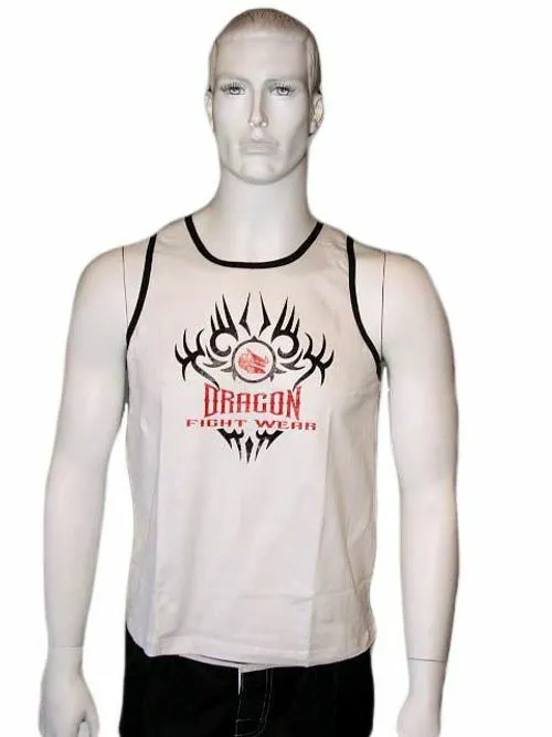 Morgan Dragon Training Singlet | White