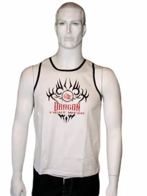 Morgan Dragon Training Singlet | White