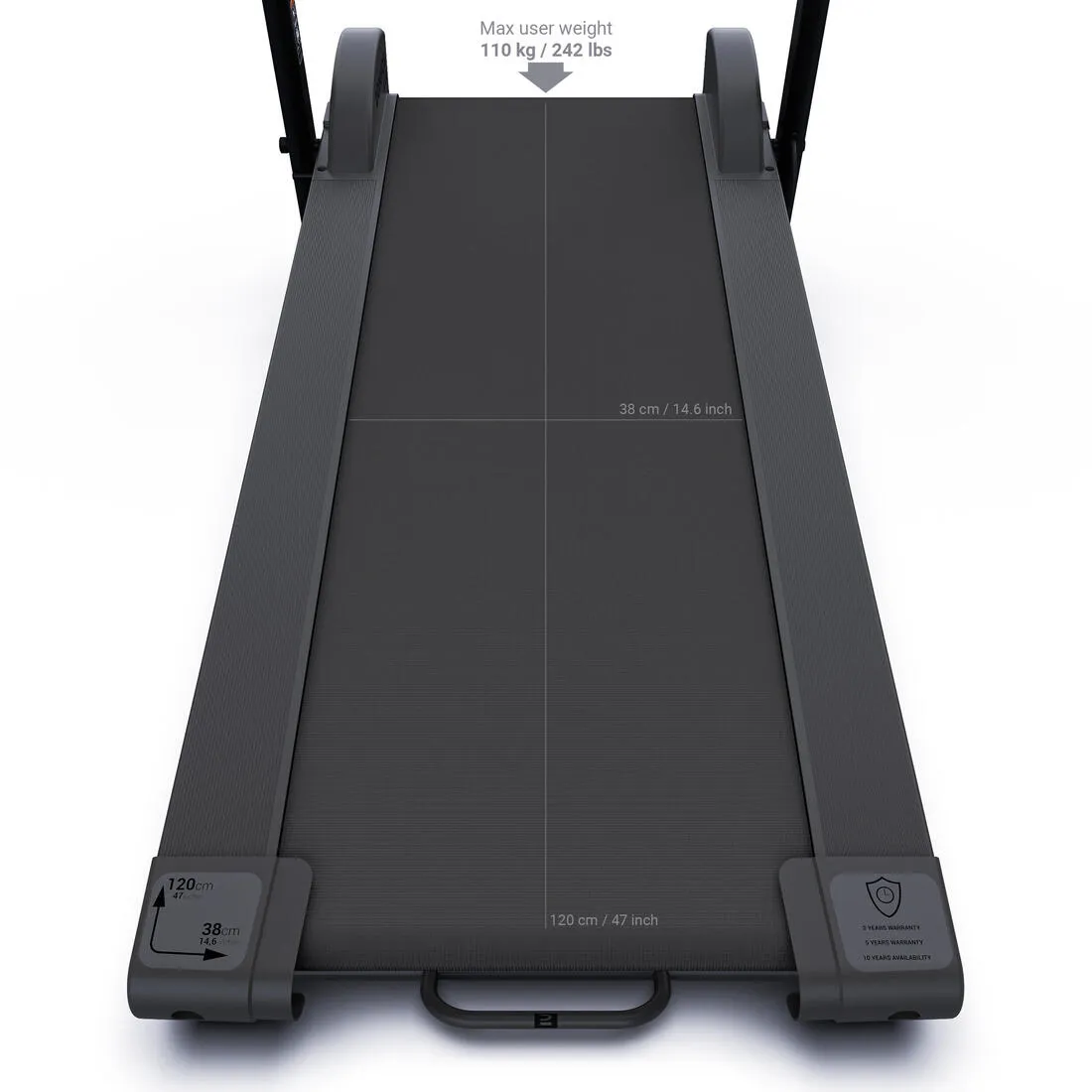 Motorless Treadmill W100 - 38⨯115 cm