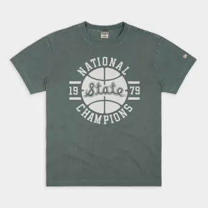 MSU Basketball 1979 National Champions Vintage Heavyweight Tee