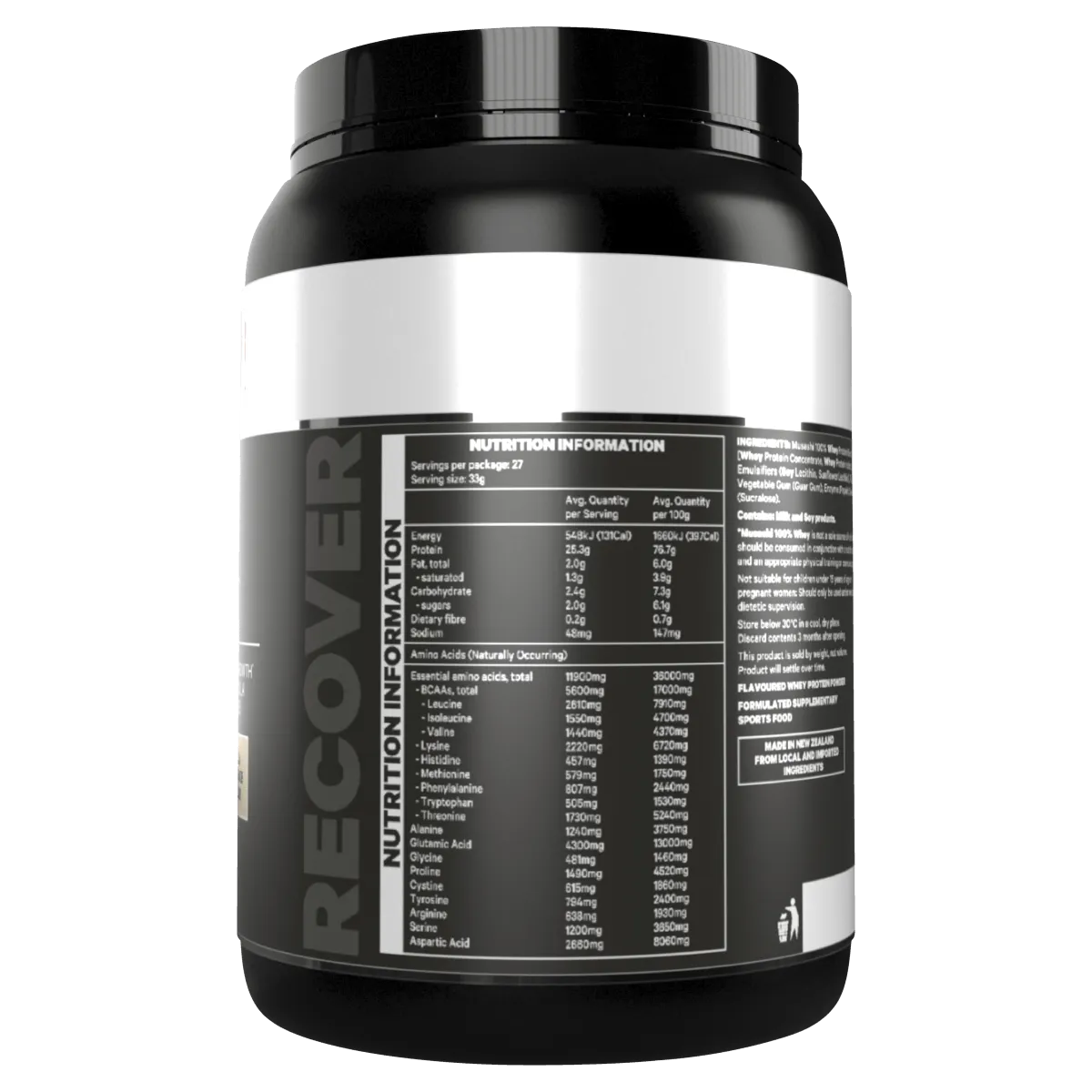Musashi 100% Whey Vanilla Milkshake 900g