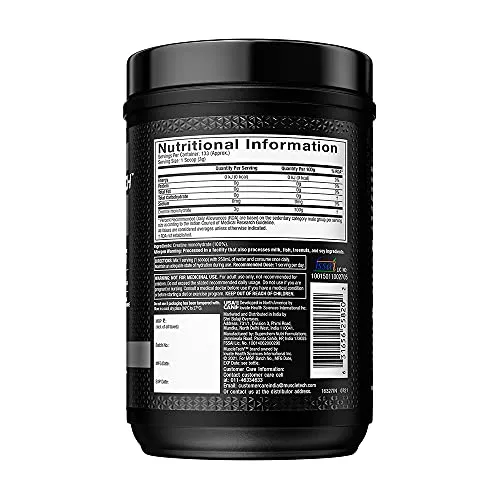 Muscletech Essential Series Platinum 100% Creatine | Boost Muscle growth & Strength | Muscle Recovery | Sports Nutrition | 0.88 lb (400 g)