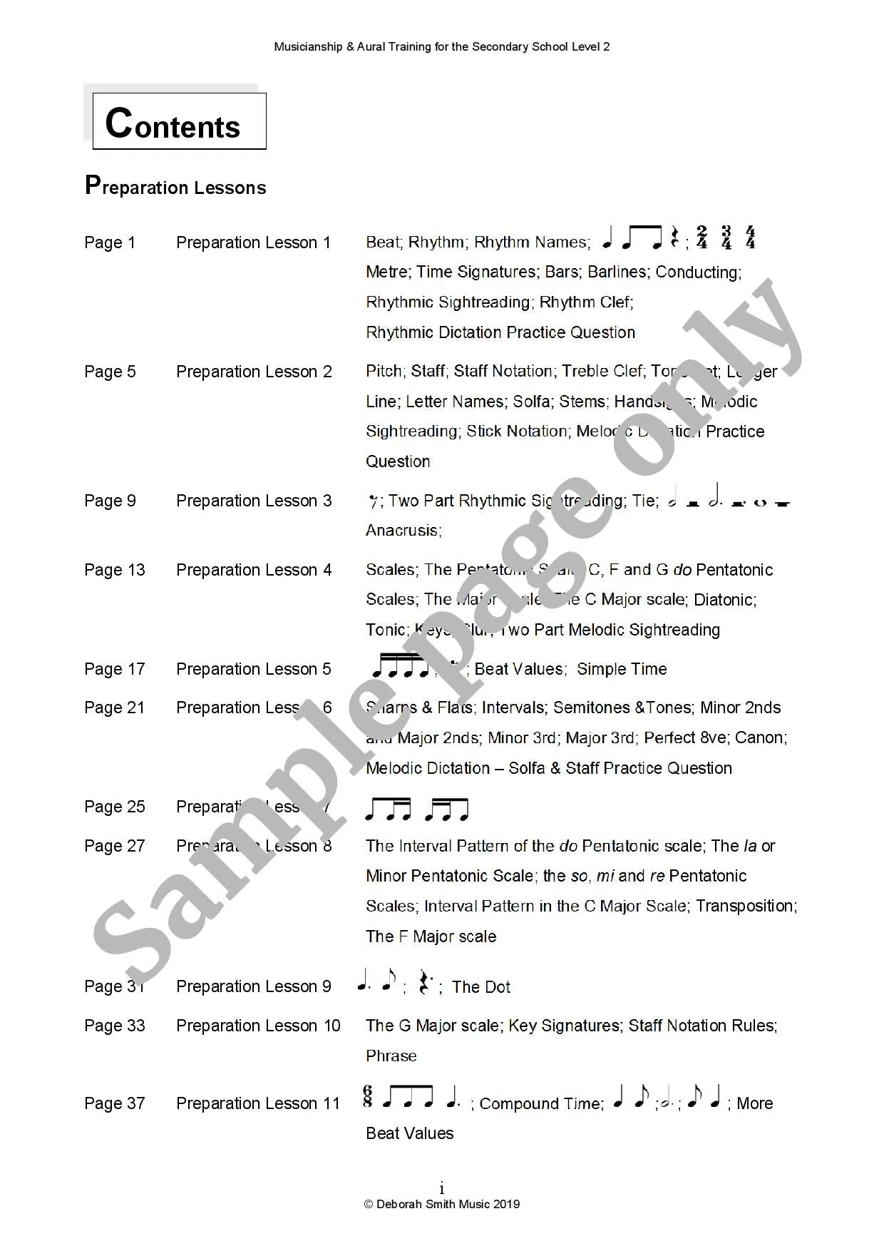 Musicianship & Aural Training, Level 2 - Student Book