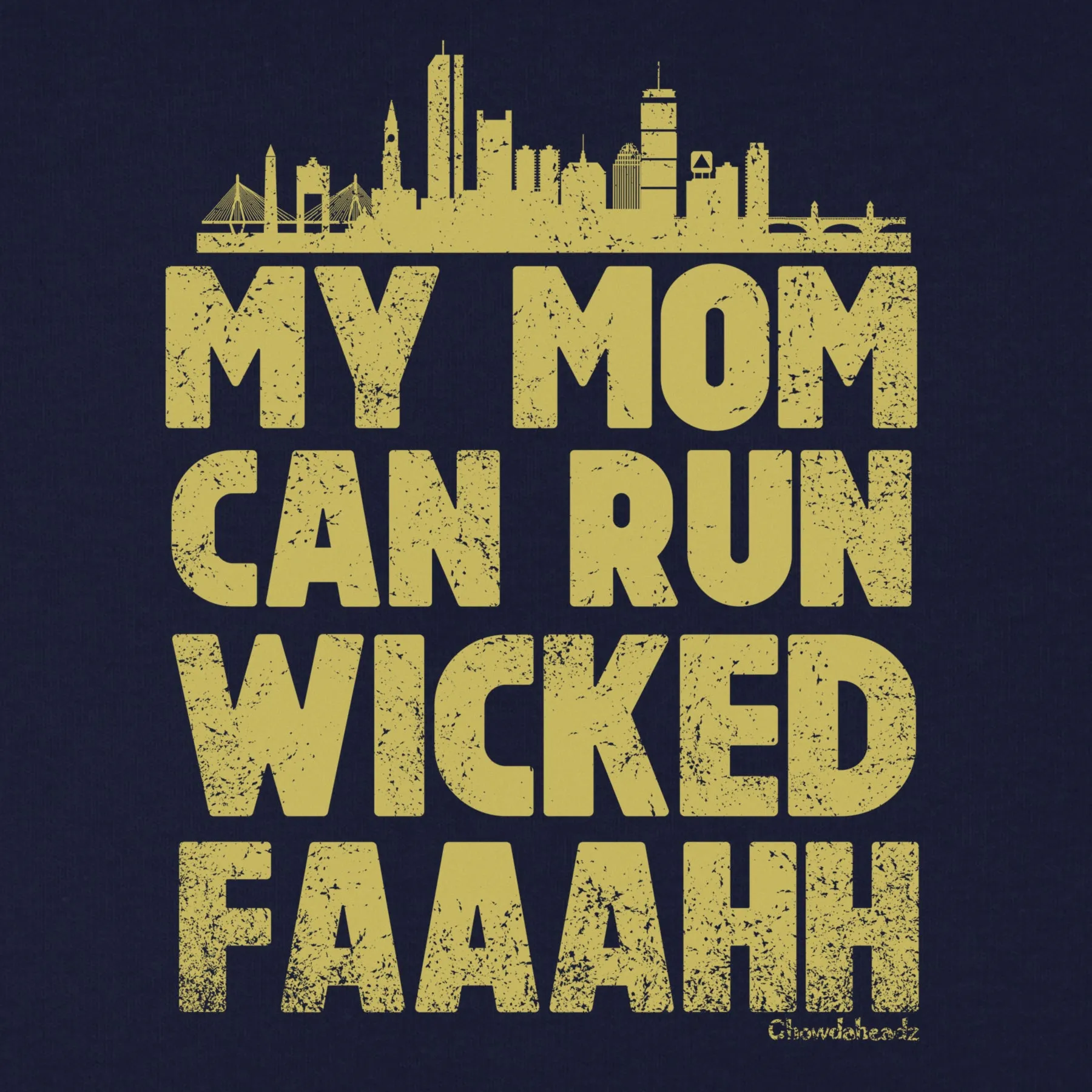 My Mom Can Run Wicked Faaaah Youth Hoodie