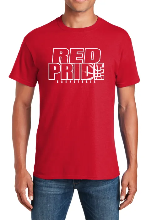 MY Plainfield Basketball- RED PRIDE TSHIRT