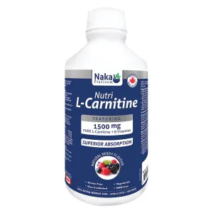 Naka Platinum Nutri L-Carnitine 600mL (500 100 Free)