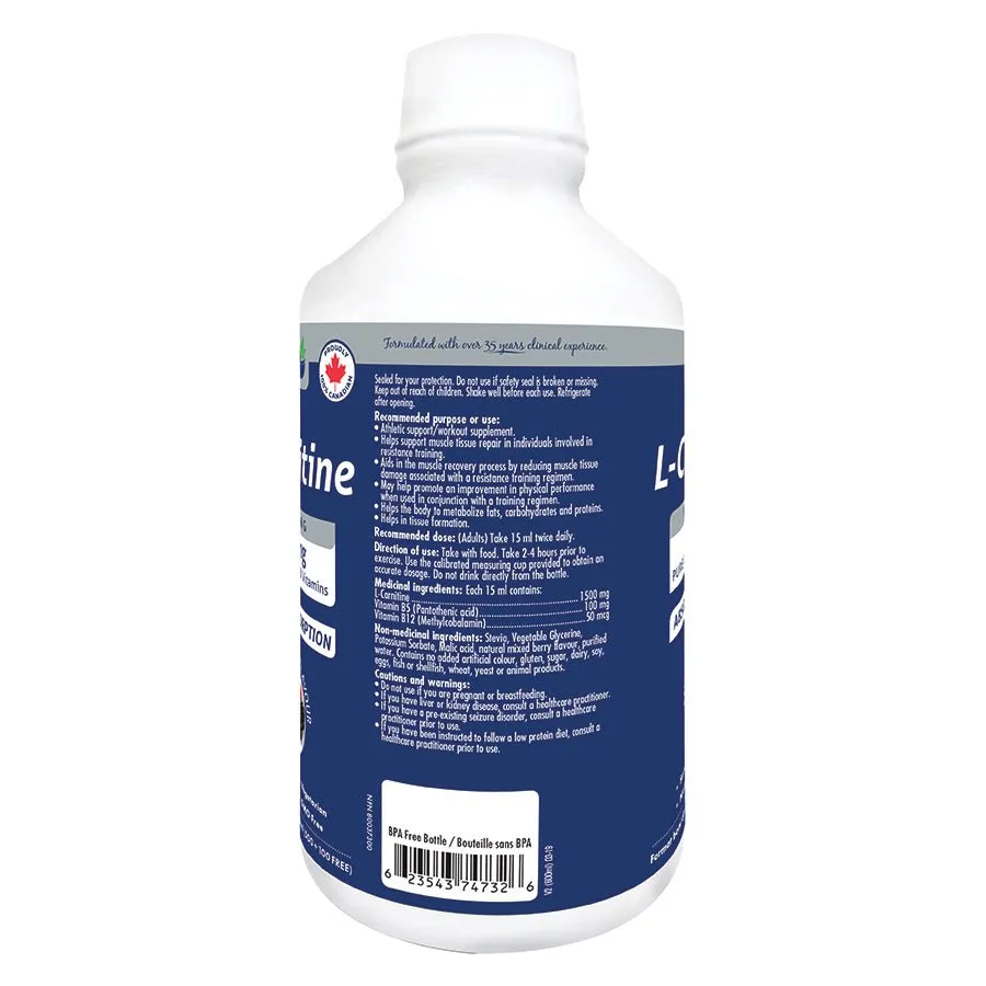 Naka Platinum Nutri L-Carnitine 600mL (500 100 Free)