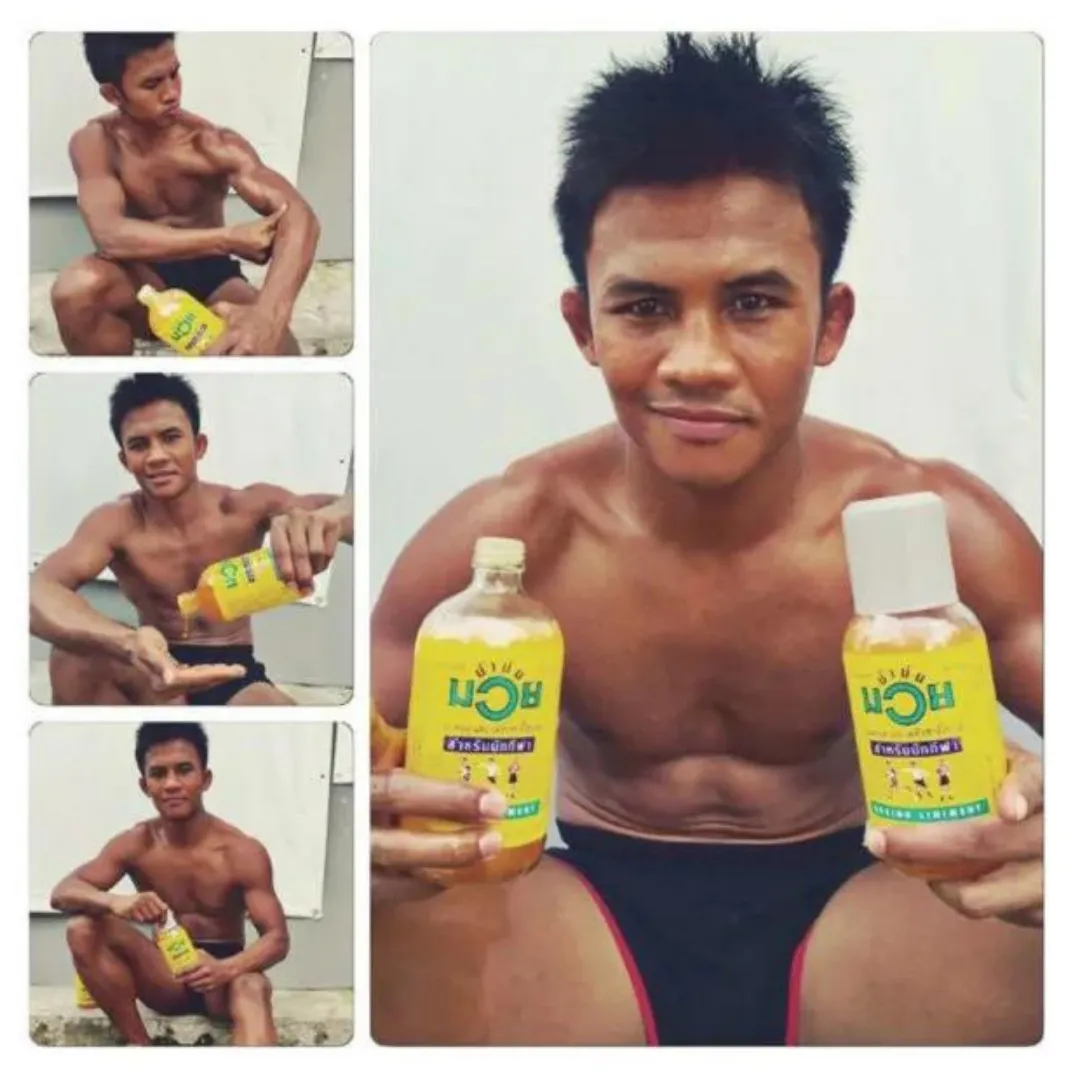 NAMMAN MUAY THAI LINIMENT OIL - 60ml-120ml