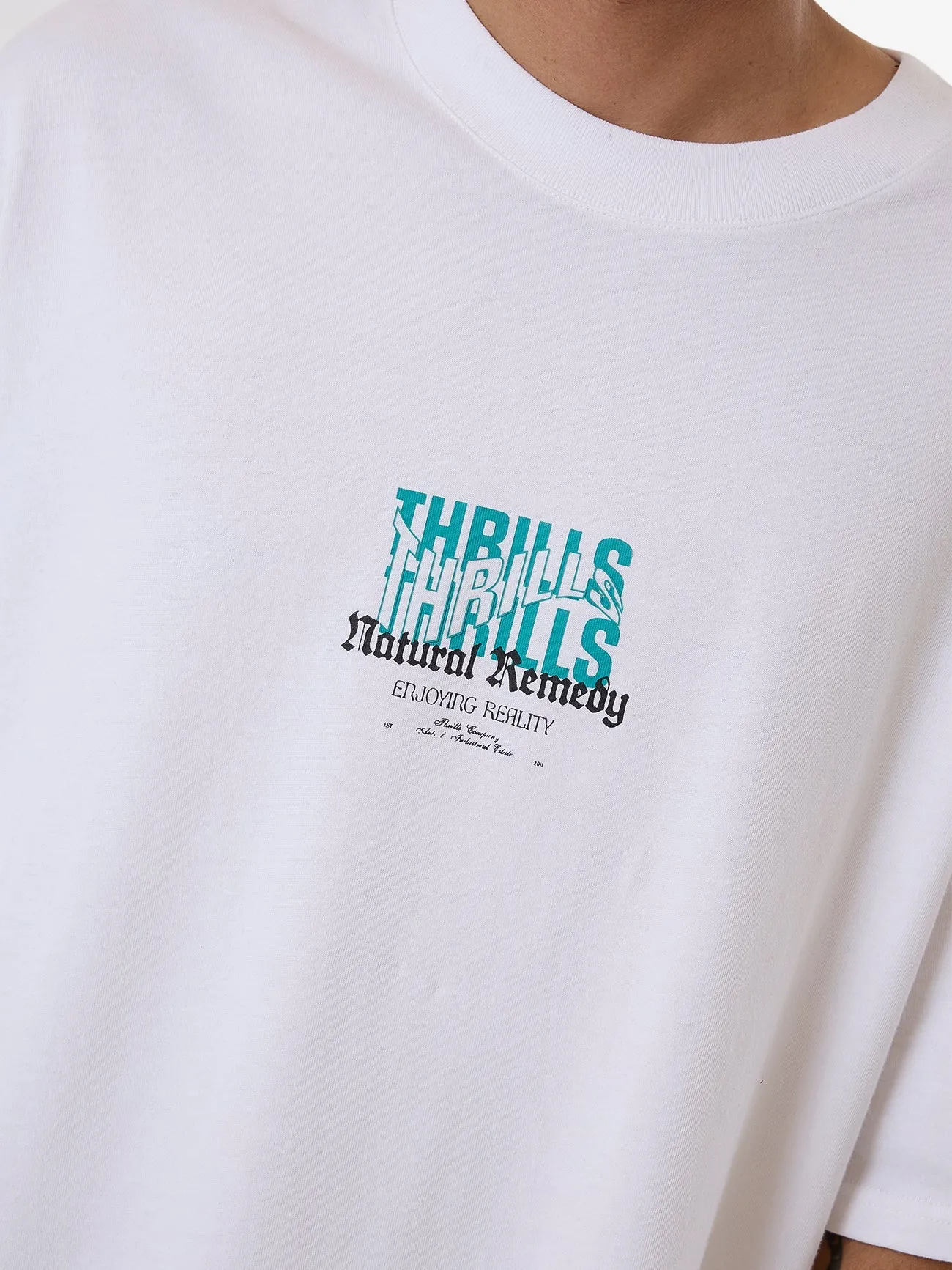 Natural Remedy Box Fit Oversize Tee