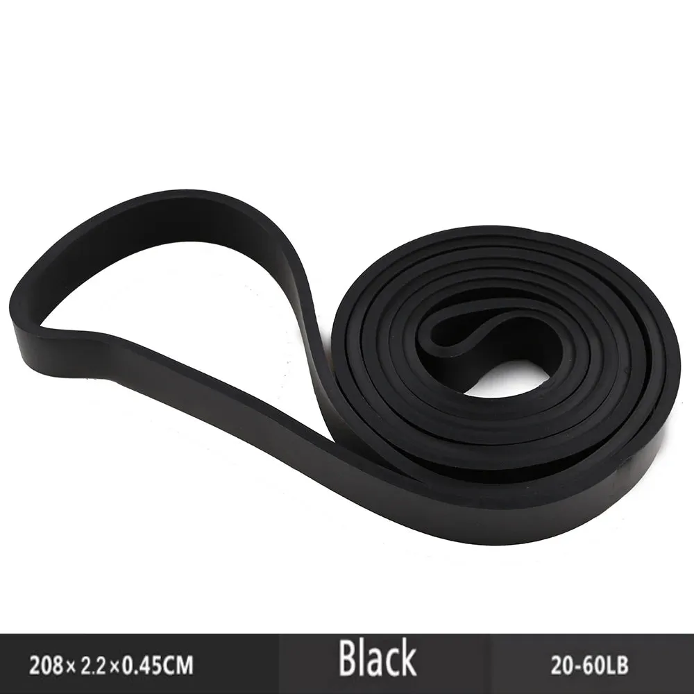 Natural Rubber Resistance Bands - 41" (208cm) for Fitness