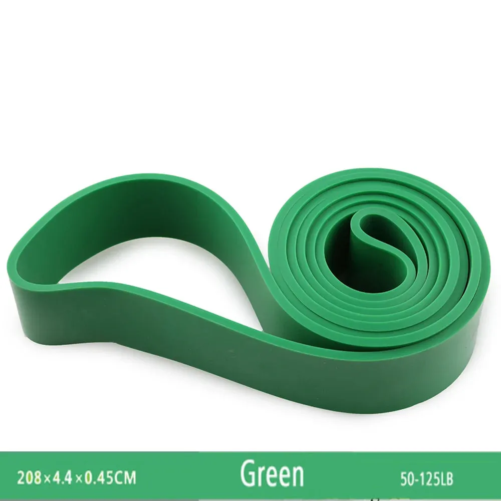 Natural Rubber Resistance Bands - 41" (208cm) for Fitness