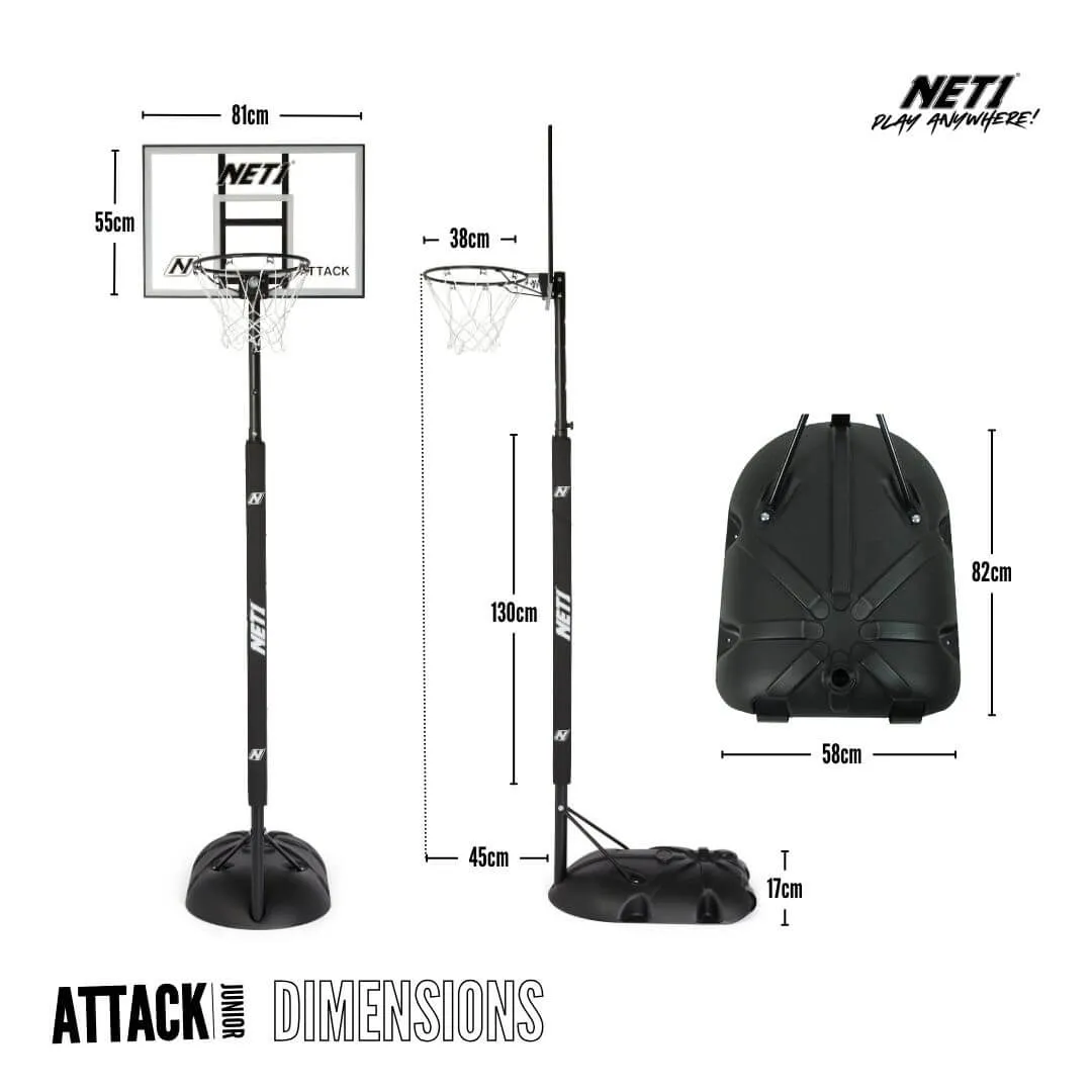 NET1 Attack Basketball Hoop