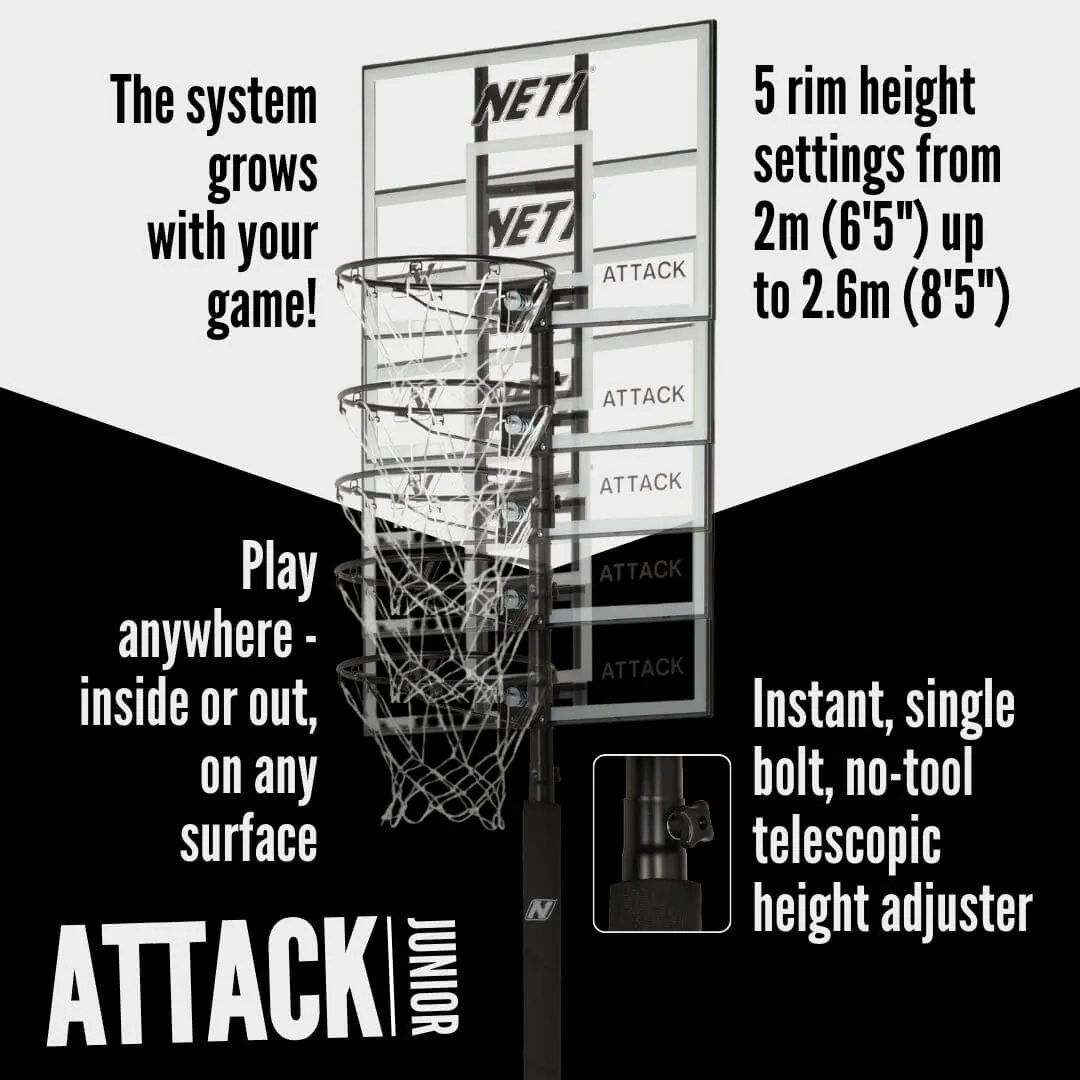 NET1 Attack Basketball Hoop