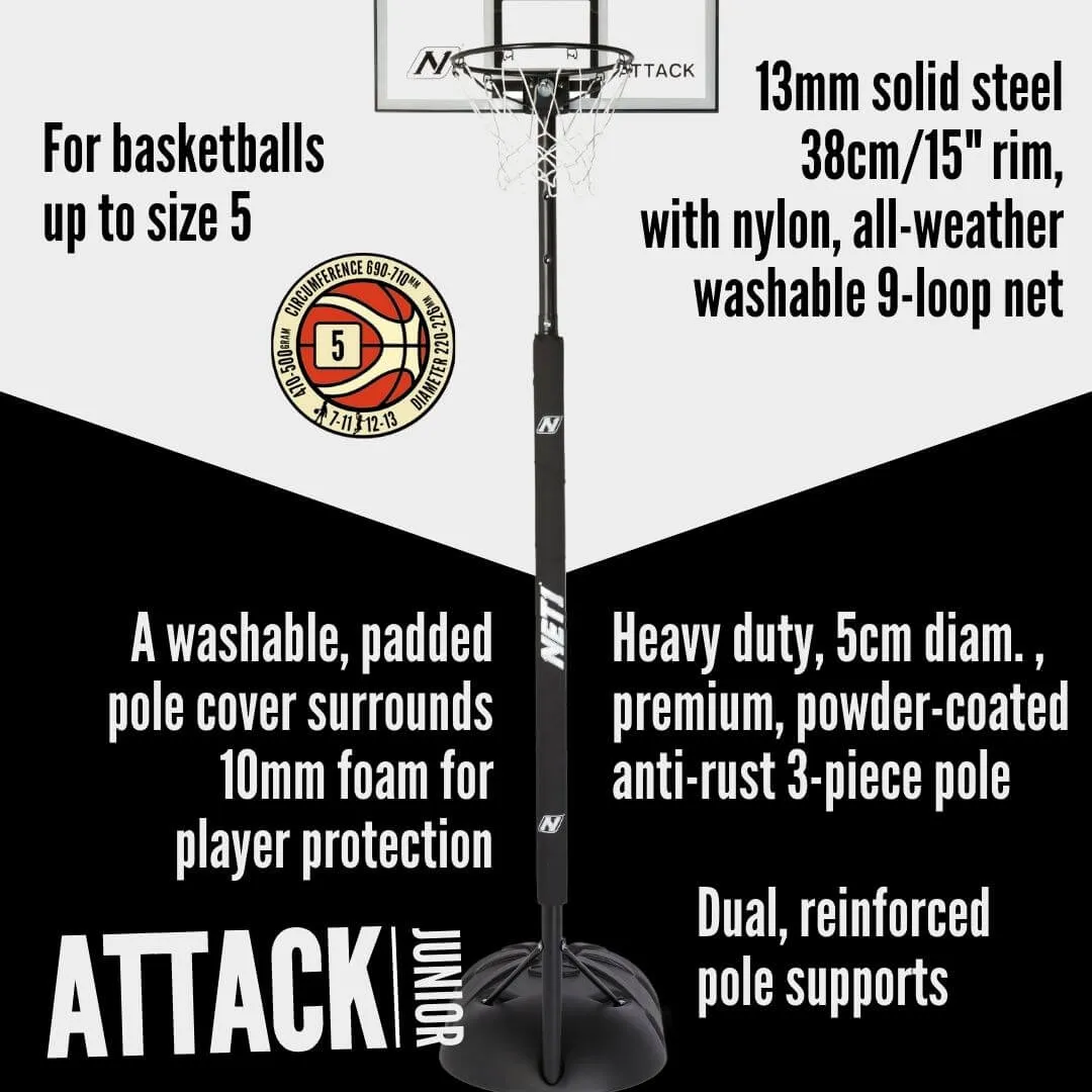 NET1 Attack Basketball Hoop