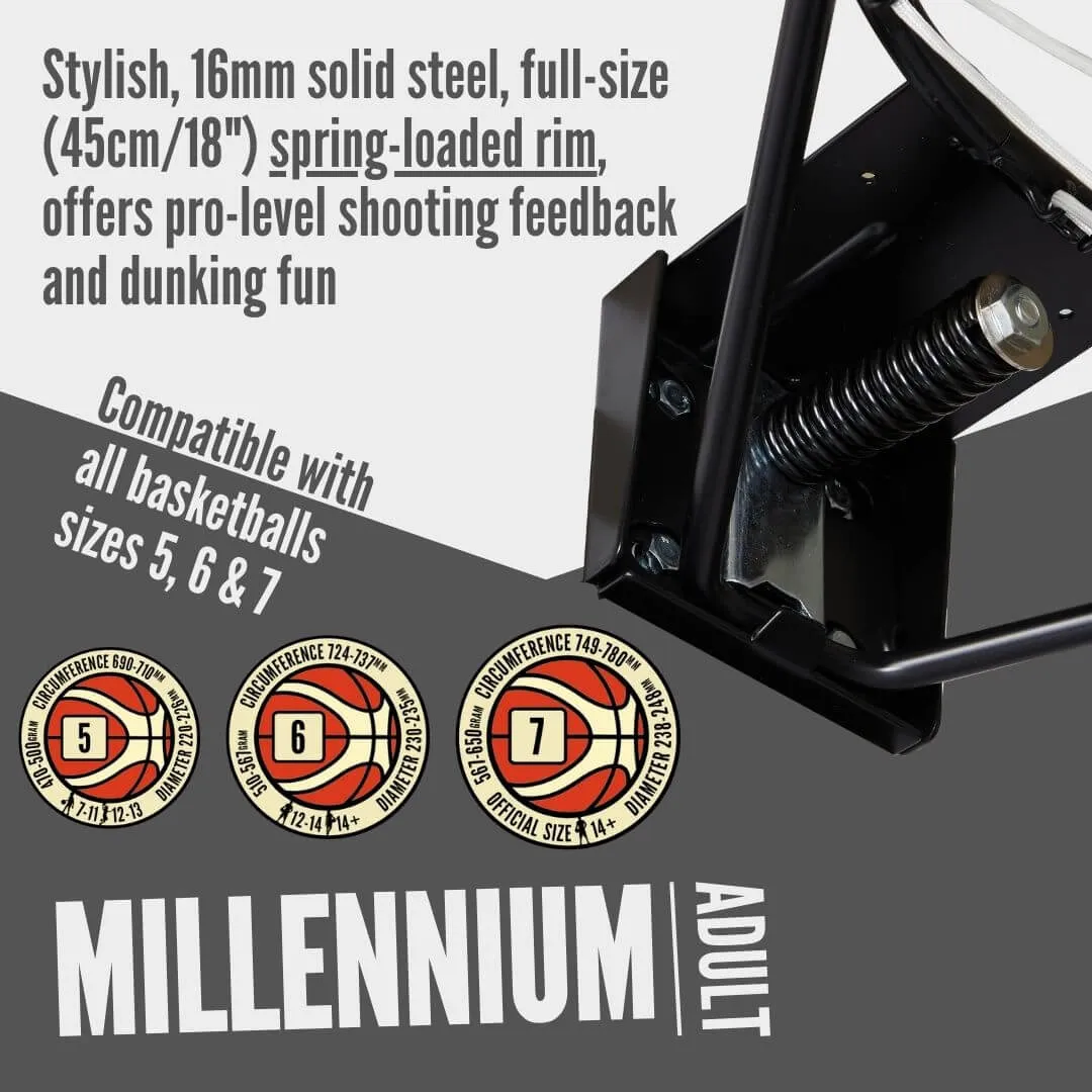 NET1 Millennium Basketball Hoop