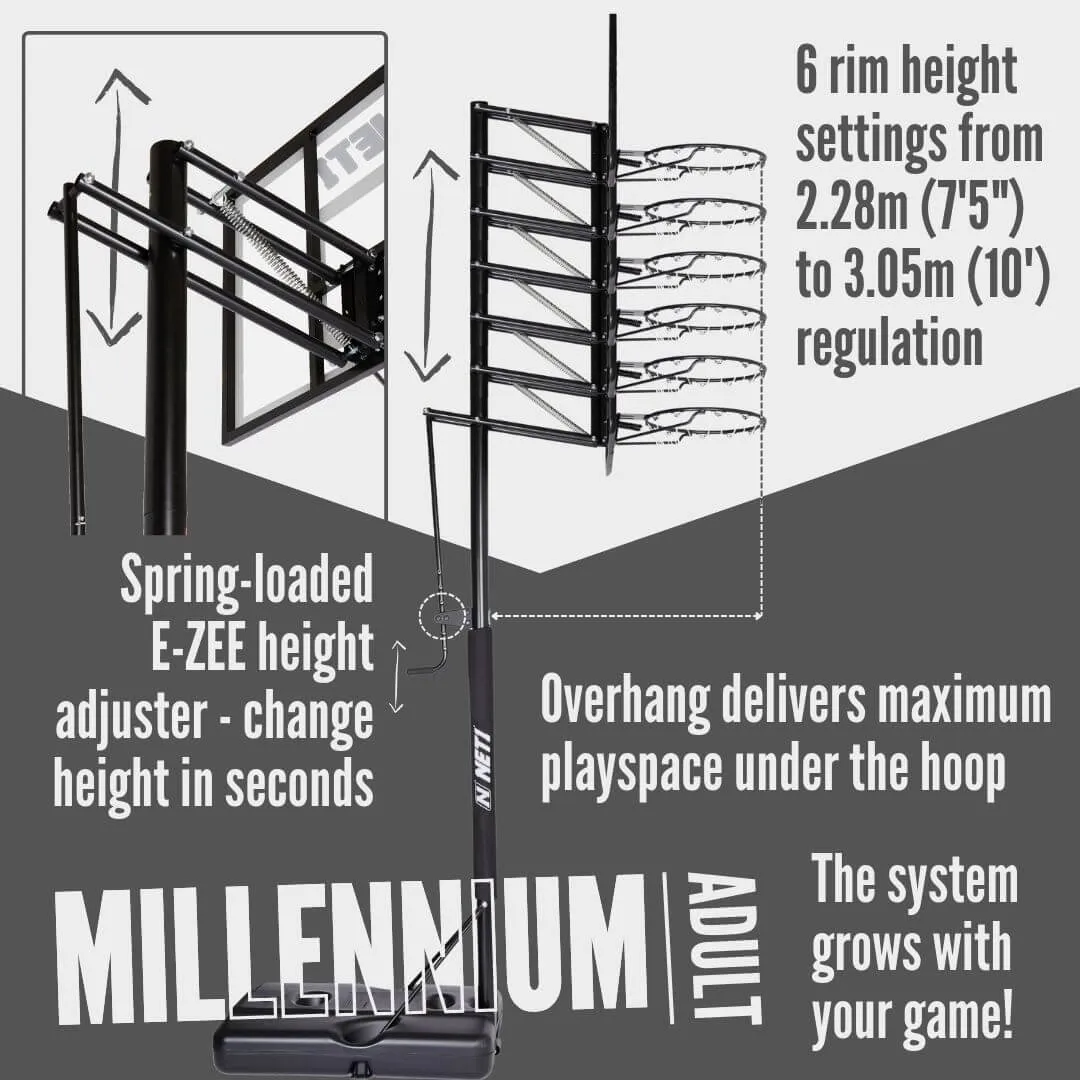 NET1 Millennium Basketball Hoop