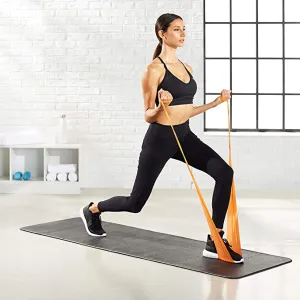 New AmazonBasics TPE Resistance Band - 1500mm, 3-Piece Set! Includes Light, Medium & heavy Bands!