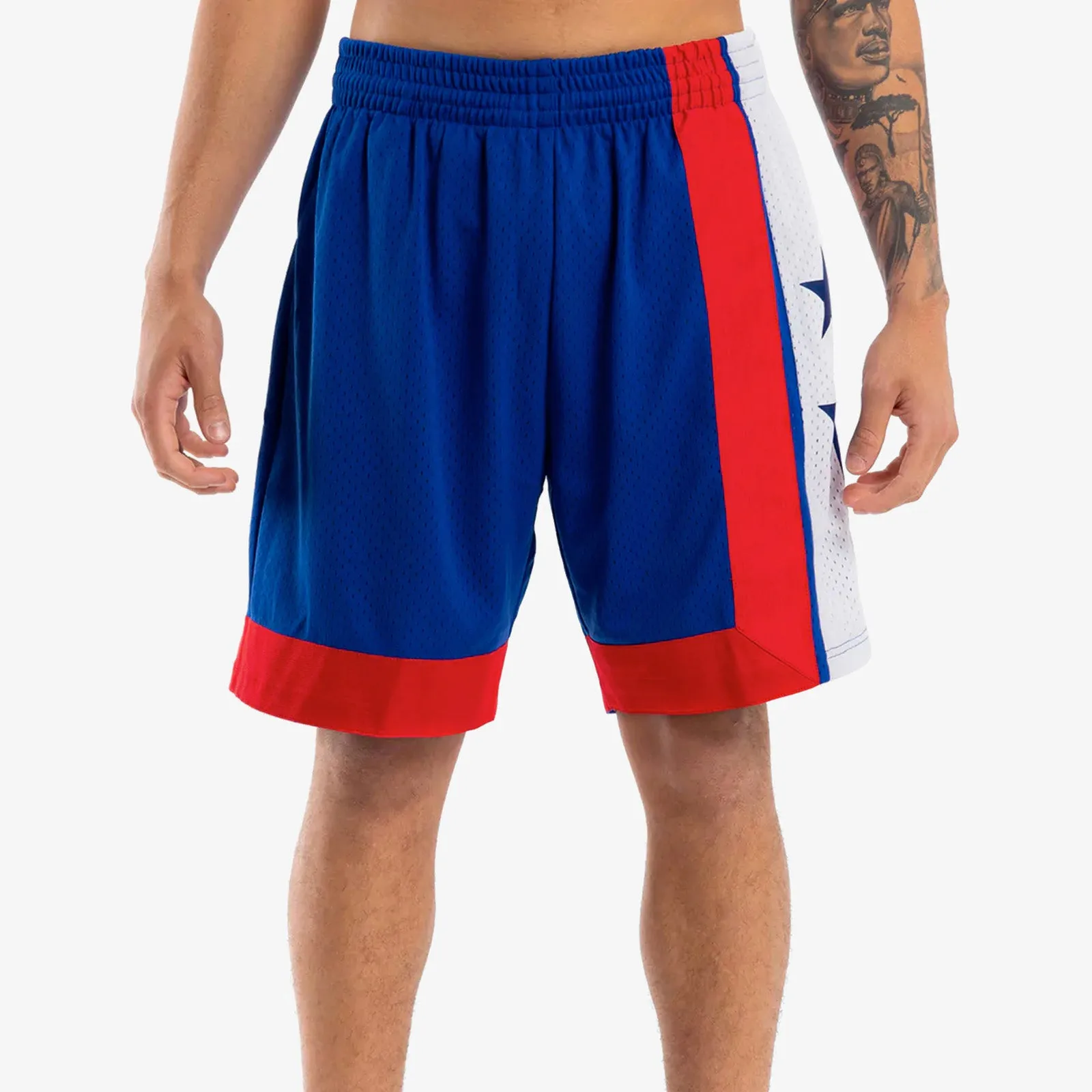 New York Nets 73-74 HWC Swingman Shorts - Royal Blue