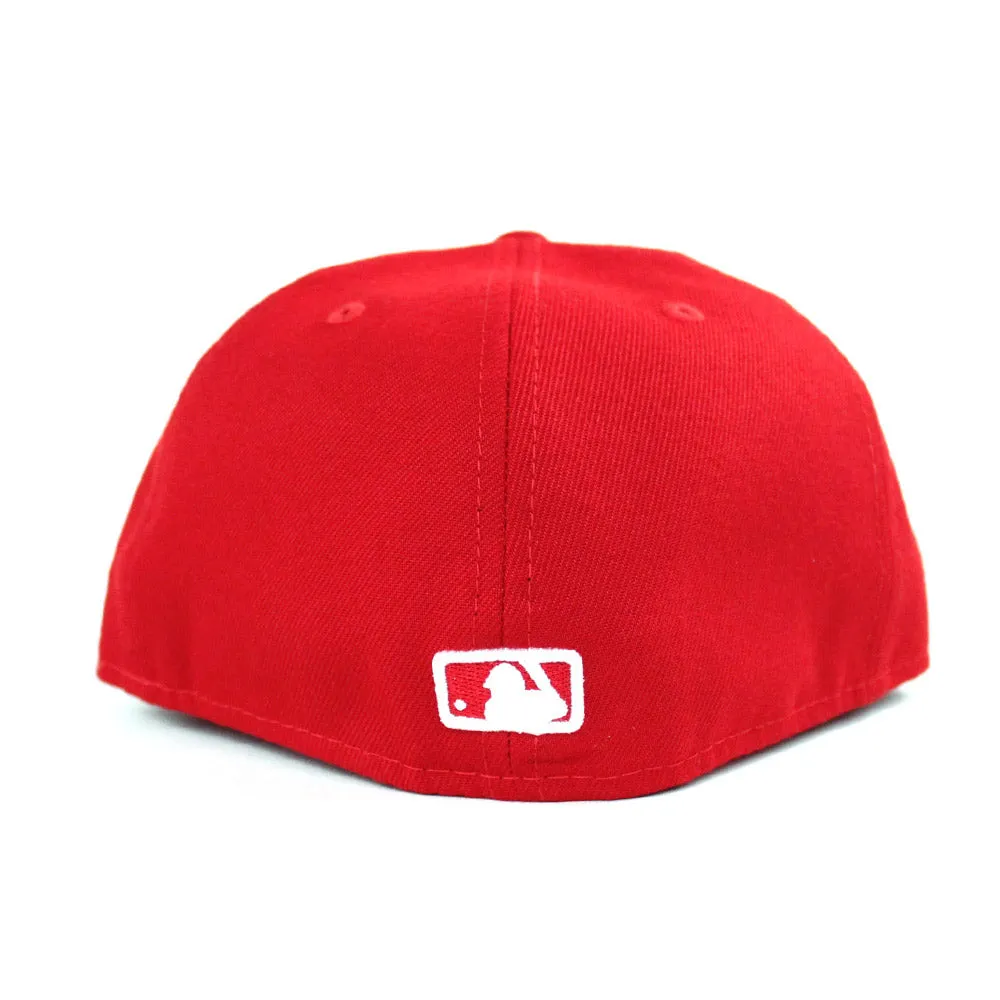New York Yankees New Era 59Fifty Fitted Hat (Red Gray Under Brim)