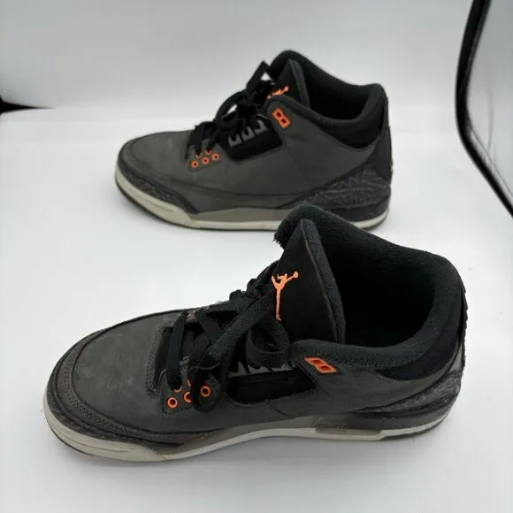 Nike Air Jordan Sneakers Size 7Y 3 Retro GS Fear Pack DM0967-080 Night Stadium