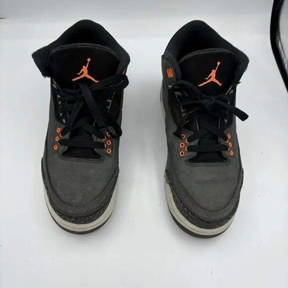 Nike Air Jordan Sneakers Size 7Y 3 Retro GS Fear Pack DM0967-080 Night Stadium