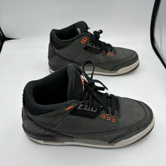 Nike Air Jordan Sneakers Size 7Y 3 Retro GS Fear Pack DM0967-080 Night Stadium