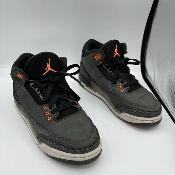 Nike Air Jordan Sneakers Size 7Y 3 Retro GS Fear Pack DM0967-080 Night Stadium