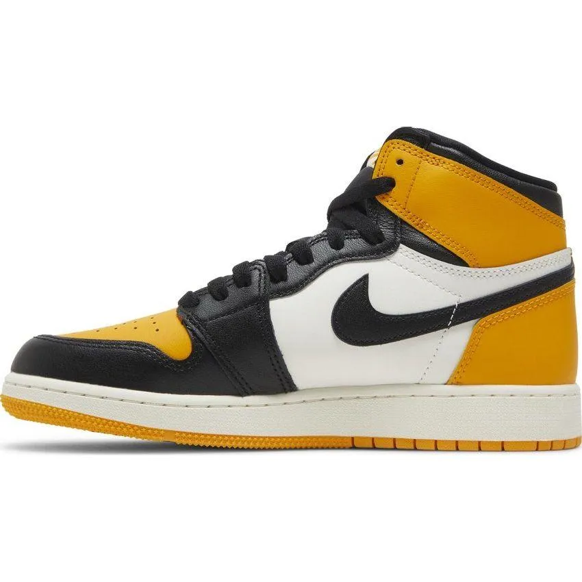 Nike Jordan 1 Retro High OG 'Yellow Toe' GS