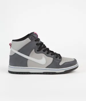 Nike SB Dunk High Pro 'ACG Superdome' Shoes - Flint Grey / Grey Fog - Medium Grey - Flamingo