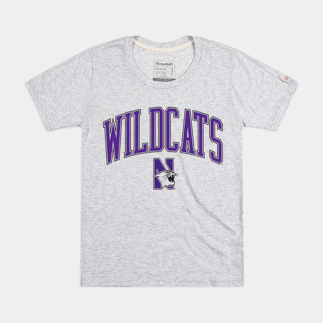 Northwestern Wildcats Classic Logo Women's Tee